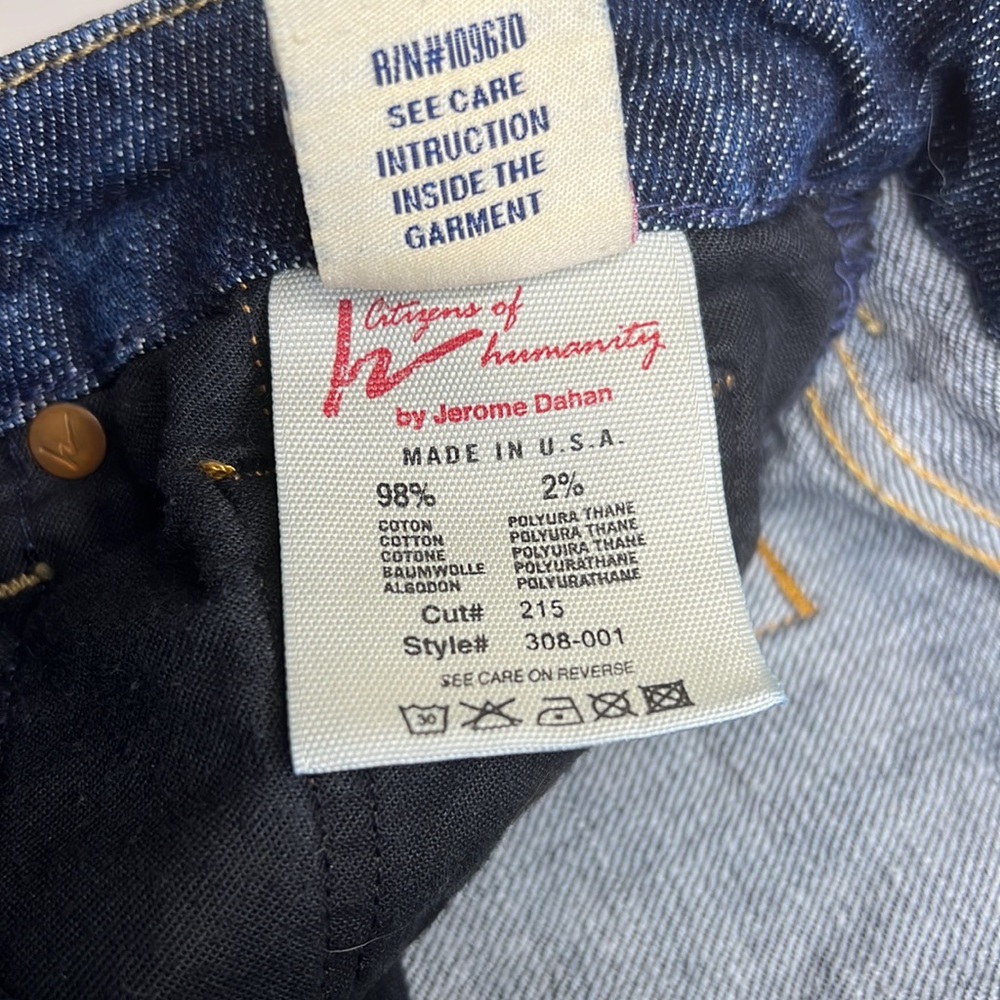 EUC Citizens of Humanity Bridgitte #308 Mini-Skirt Size 29 - Picture 8 of 12